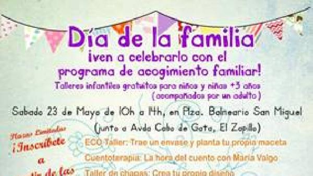 Día de la Familia con Cruz Roja y el programa de Acogimiento Familiar