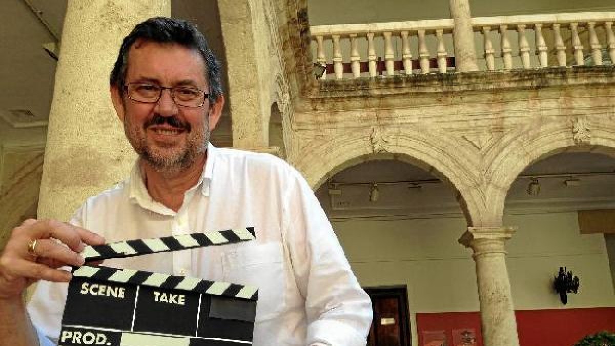 El candidato de IU a la Alcaldía de Almería, Rafael Esteban.