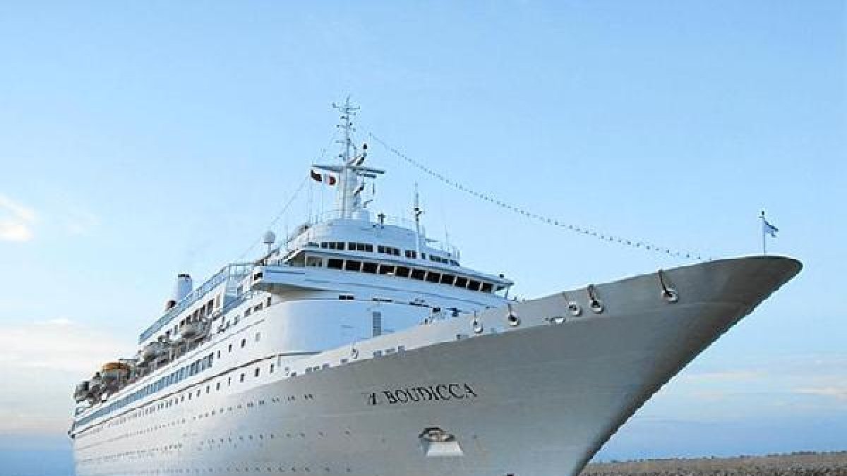 Imagen del crucero que llegará este jueves a Almería.