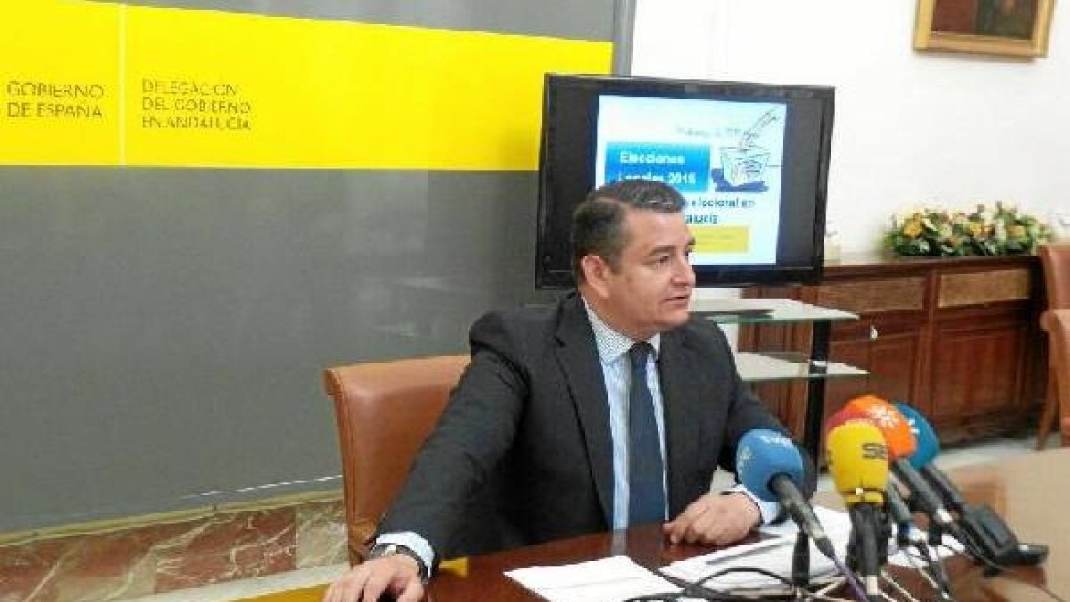 Antonio Sanz, delegado del Gobierno en Andalucía.