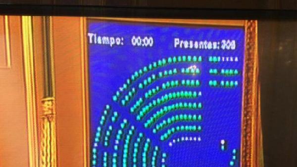 El Congreso aprobó el Decreto.