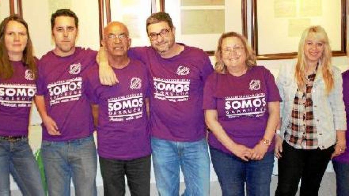 algunos candidatos de Somos Garrucha.