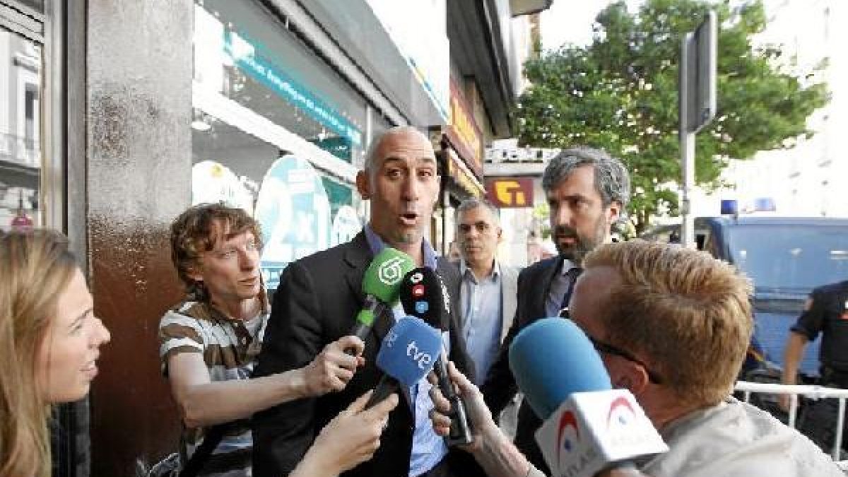 El presidente de la AFE, Luis Rubiales.