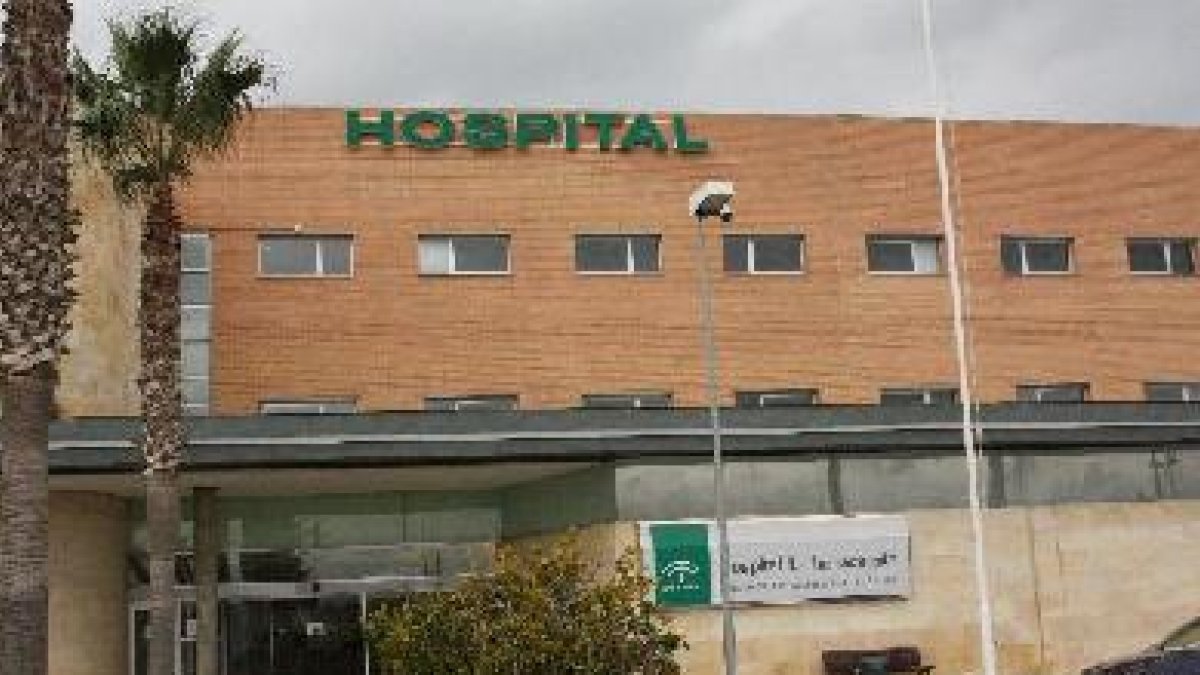 La herida fue trasladada al hospital La Inmaculada.