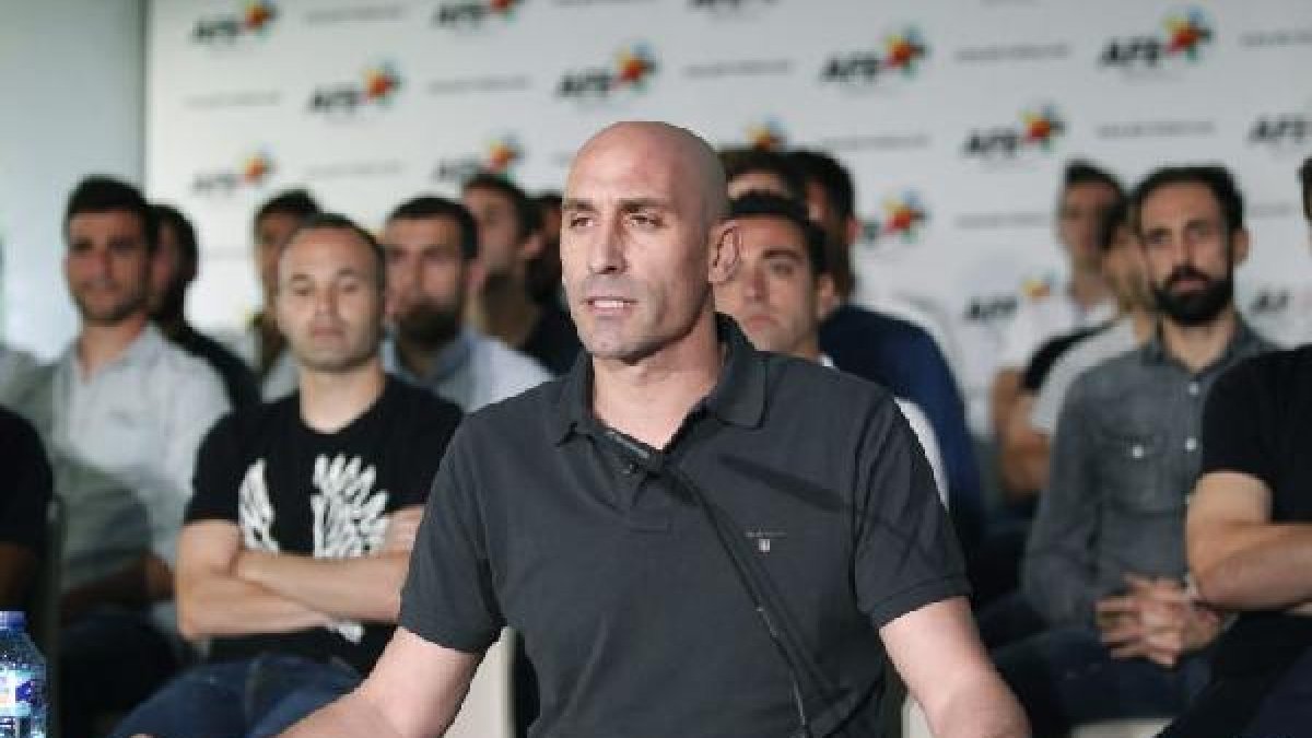 El presidente de la Asociación de Futbolistas Españoles.