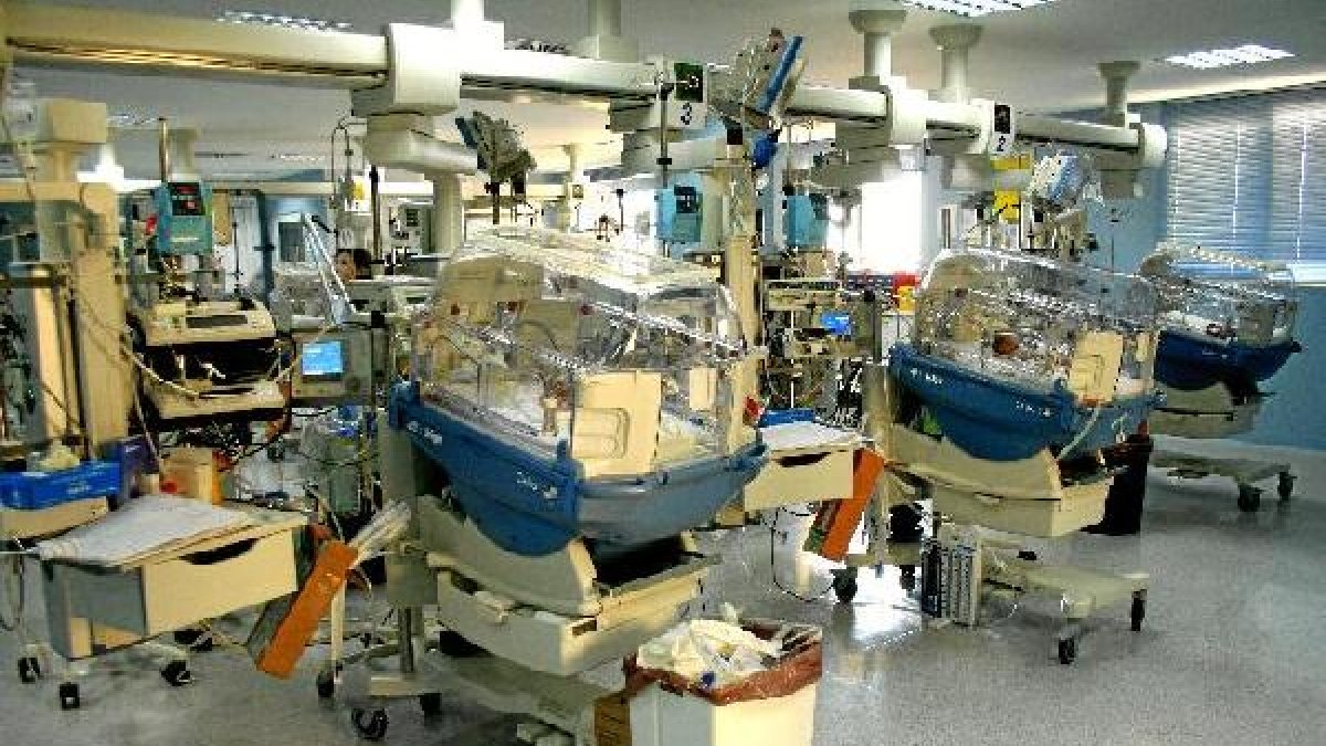 Zona de prematuros del hospital Torrecárdenas