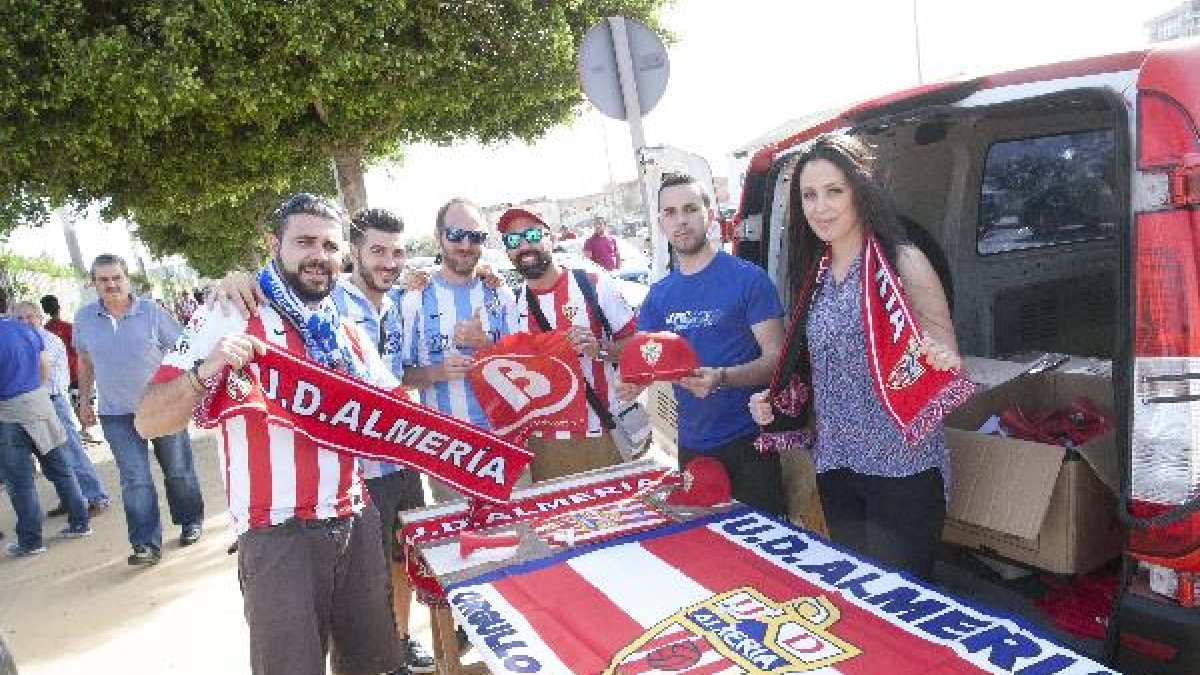 La furgoneta de Blanes en el Almería-Málaga.