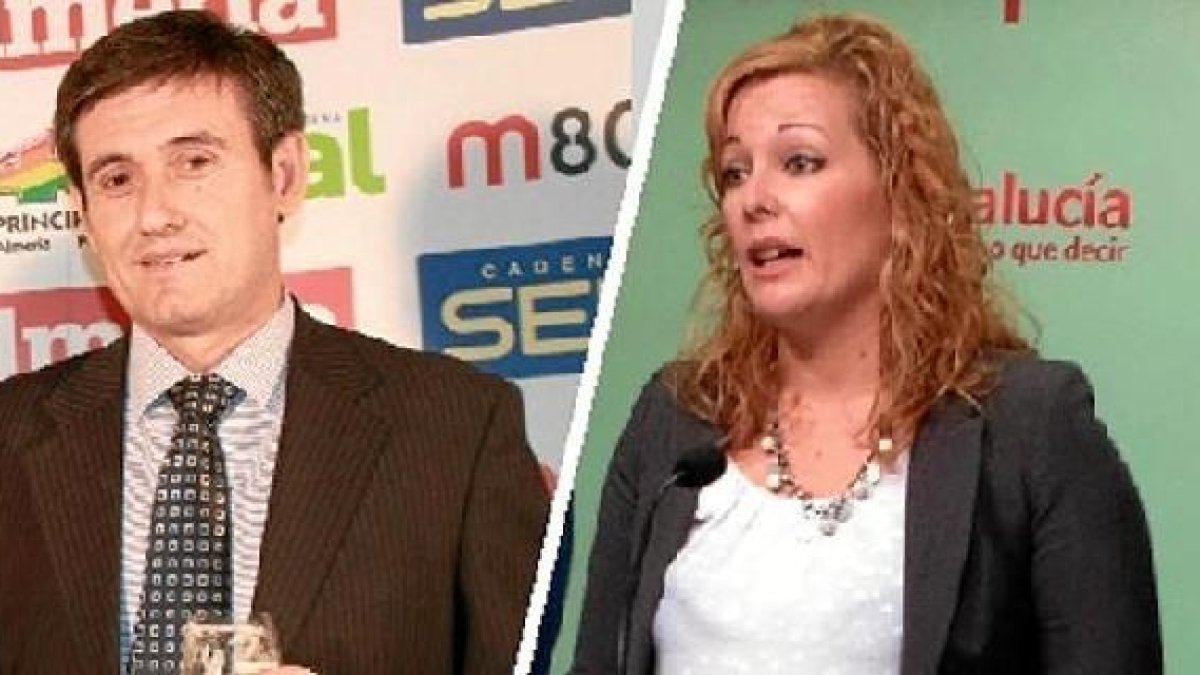 Manuel cortés y Teresa Piqueras.