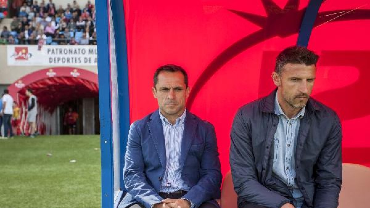 Sergi con Ramón De Quintana.