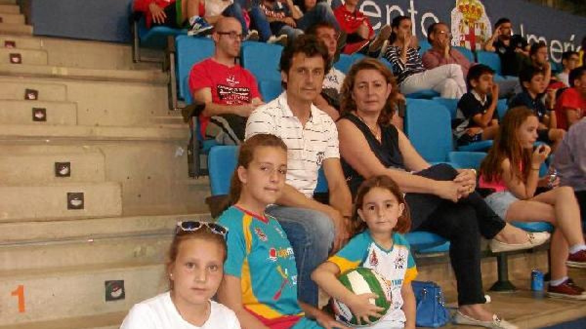 La familia de Ruiz Manuel al completo.