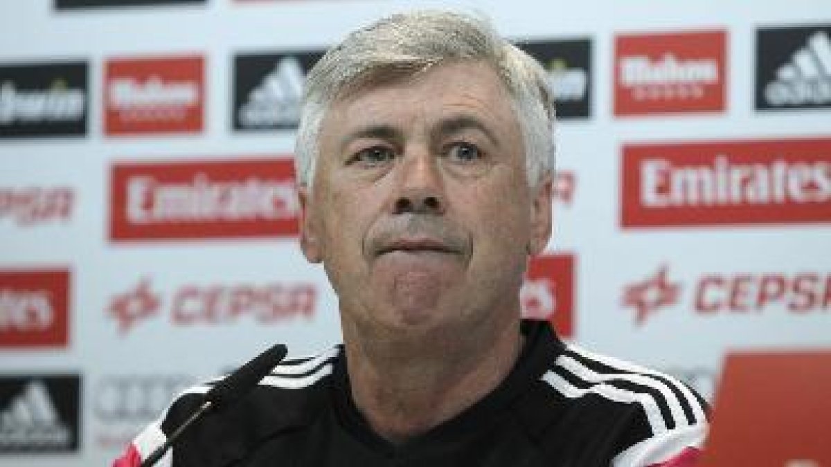 Carlo Ancelotti, técnico del Real Madrid.