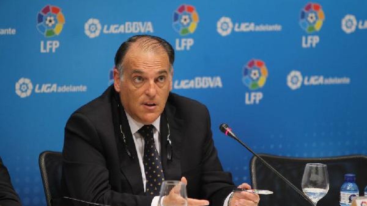 Javier Tebas ve injusta la huelga.