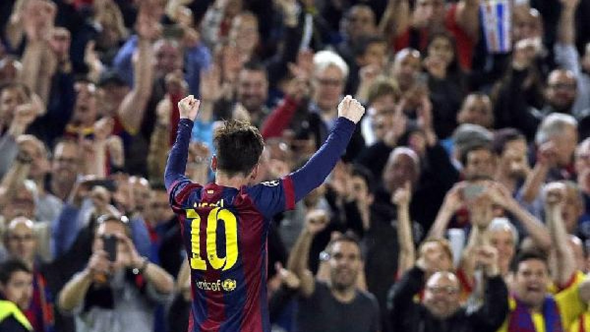 Leo Messi fue el hombre del partido.