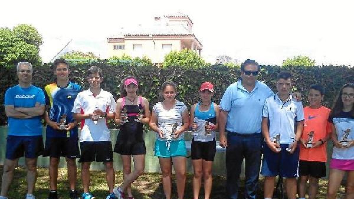 Han sido unos días del mejor tenis canterano en El Ejido.