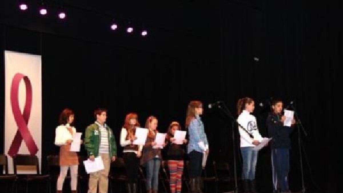 Alumnos del CEIP Pedro Mena de Adra