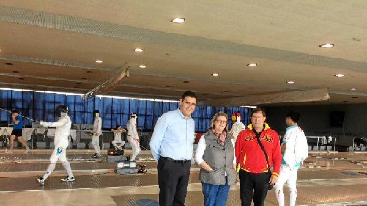 El concejal Juanjo Alonso no se quiso perder el evento.