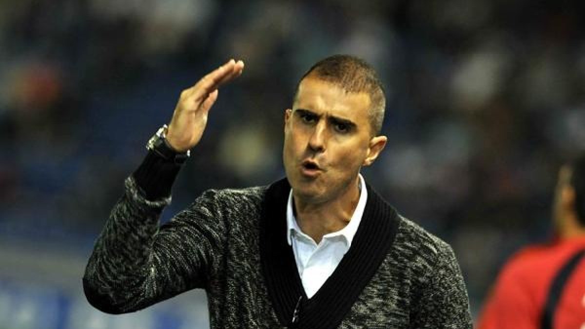 Gaizka Garitano, entrenador del Eibar.