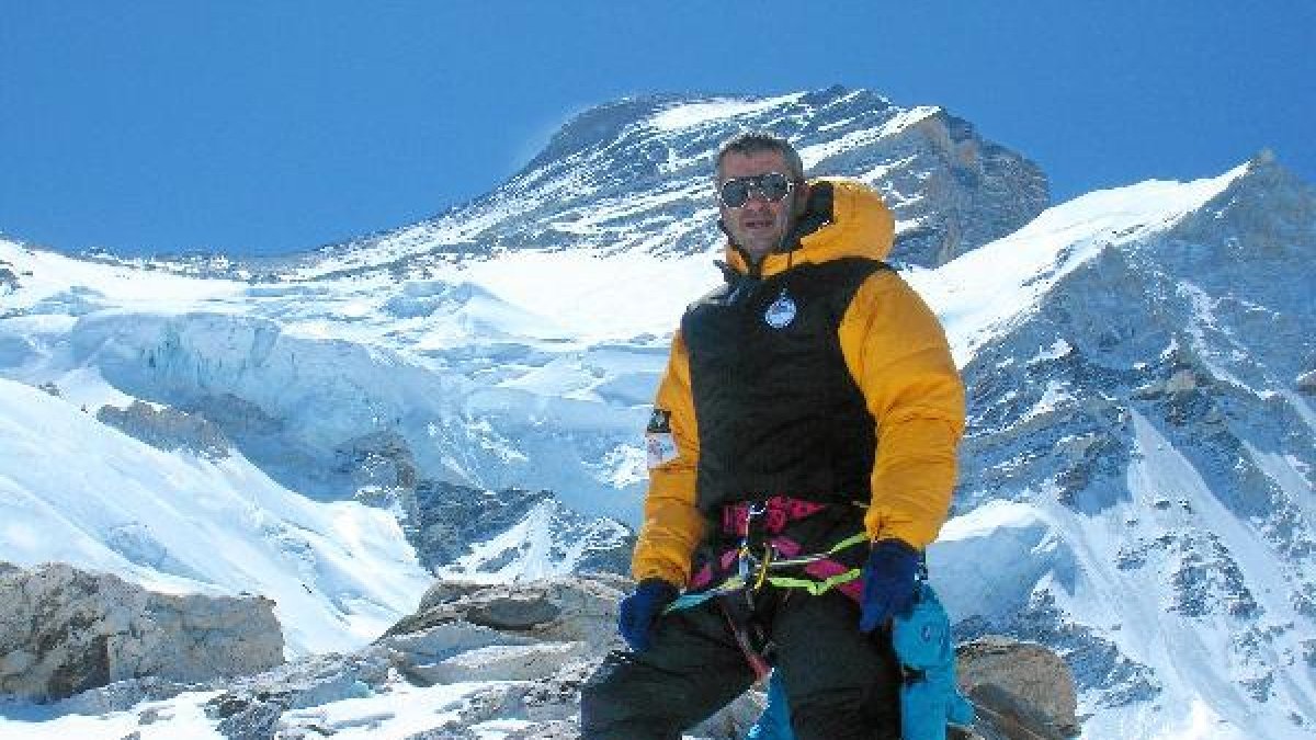 El alpinista ejidense Eduardo Ibero en una de sus expediciones (Foto: Facebook de Eduardo Iber