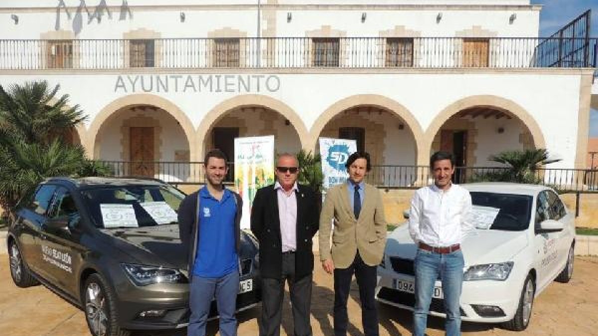 Alcalde de Huércal en la presentación del evento.