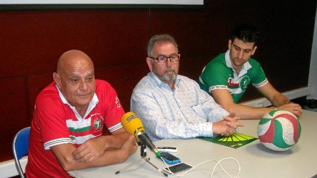 Piero Molducci, Ramón Sedeño y Pablo Bugallo.