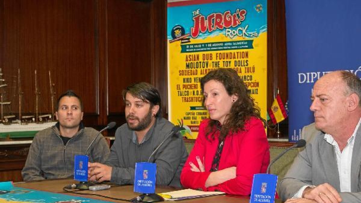 Presentación del cartel del festival, ayer.