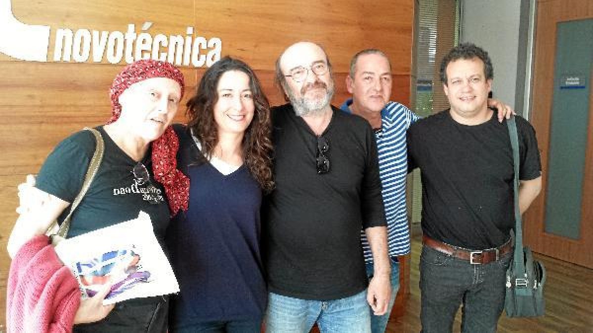 Parte de la compañía segoviana Nao de amores pasó por el estudio de SER Almería.