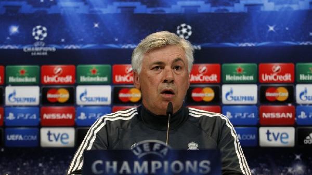 Carlo Ancelotti, técnico del Real Madrid.