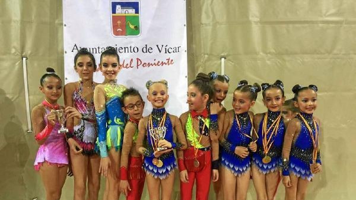 Las participantes en Vicar.