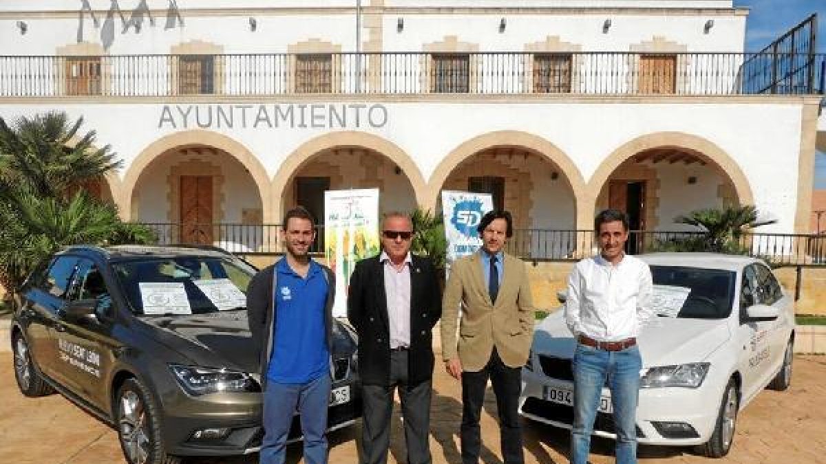 El alcalde huercaleño quiere poner a su municipio a disfrutar del deporte.