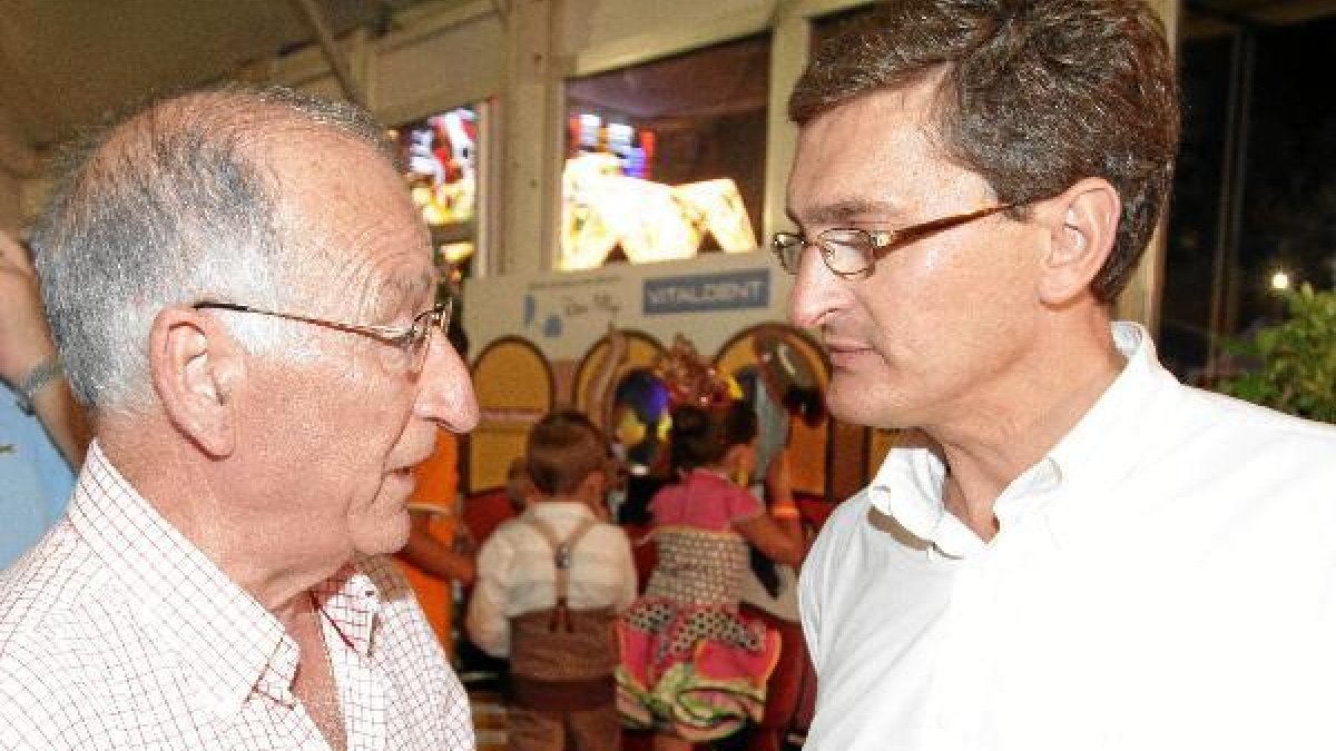 Amat y Teruel, líderes de PP y PSOE.