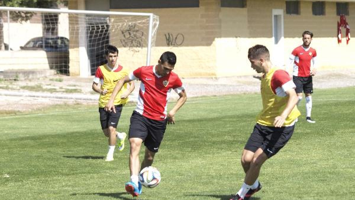 Dani Romera es el máximo artillero del Almería B.