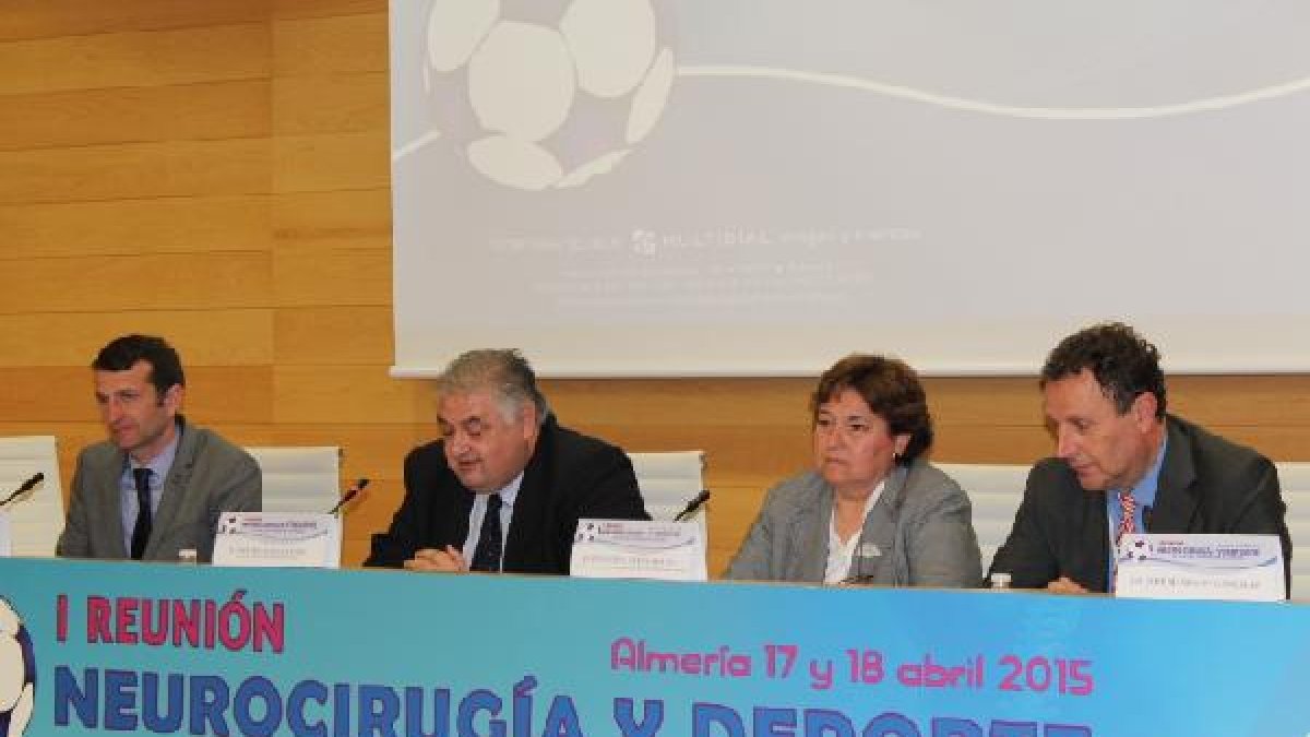 Antonio Huete, Manuel Alias, Francisca Antón y José Masegosa.