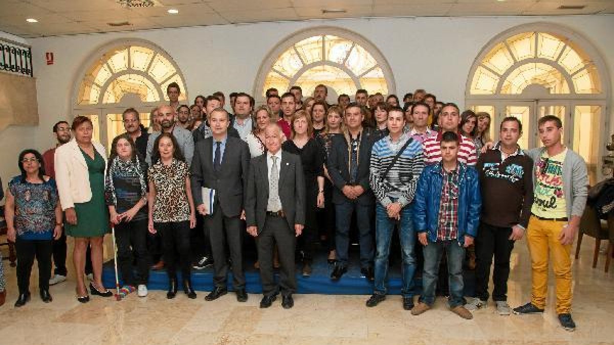 Foto de familia de algunos de los participantes en el proyecto PILA.