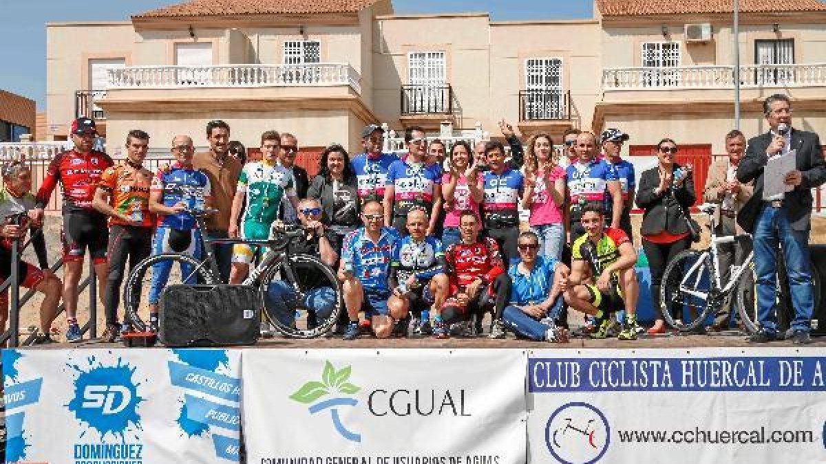 Los grandes de la ruta subieron al podio de Huércal.