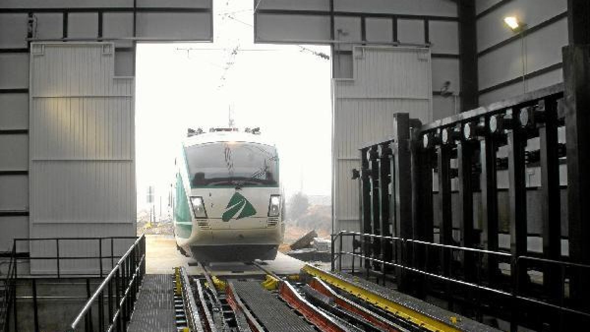 Intercambiador de tren.