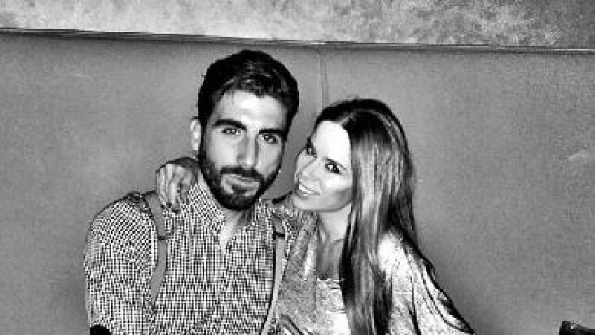 Chico y la almeriense Davinia.