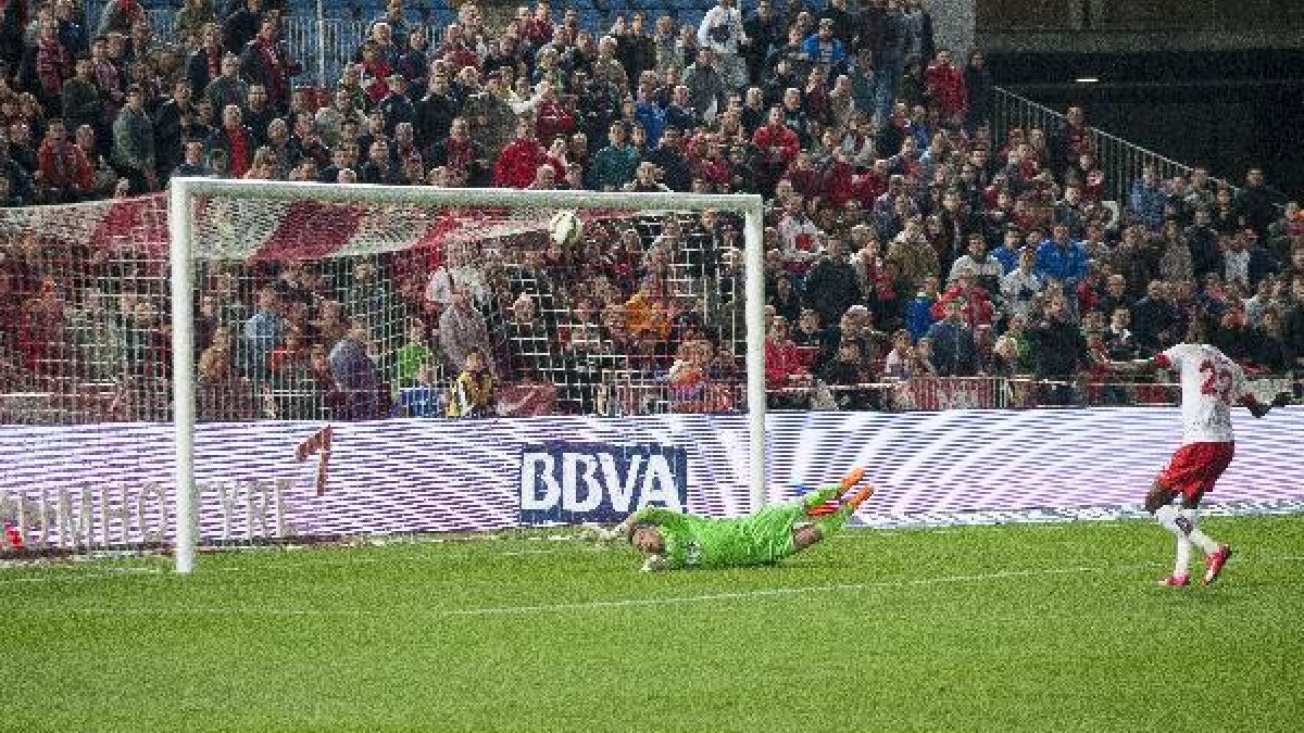 Thomas Partey hizo doblete contra el Granada.