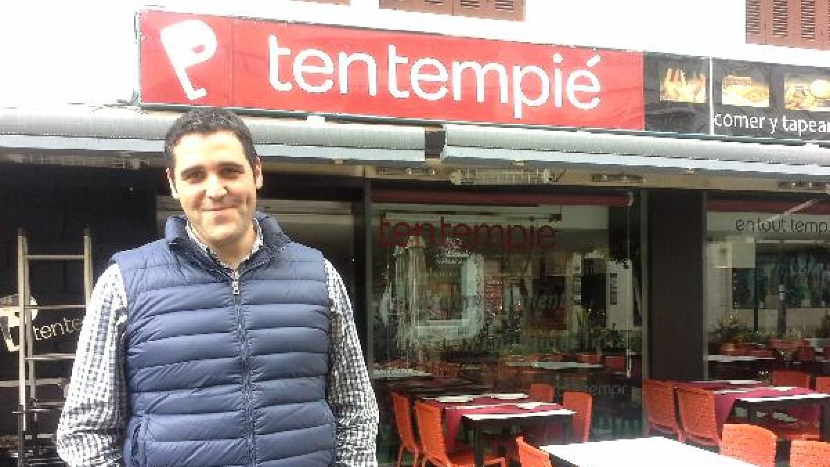 En la terraza de Tentempié.