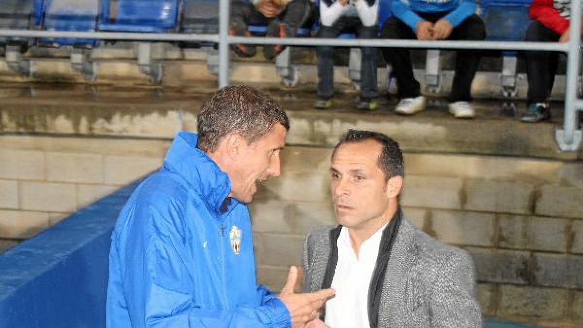 Sergi con Javi Grancia, les une una gran amistad.