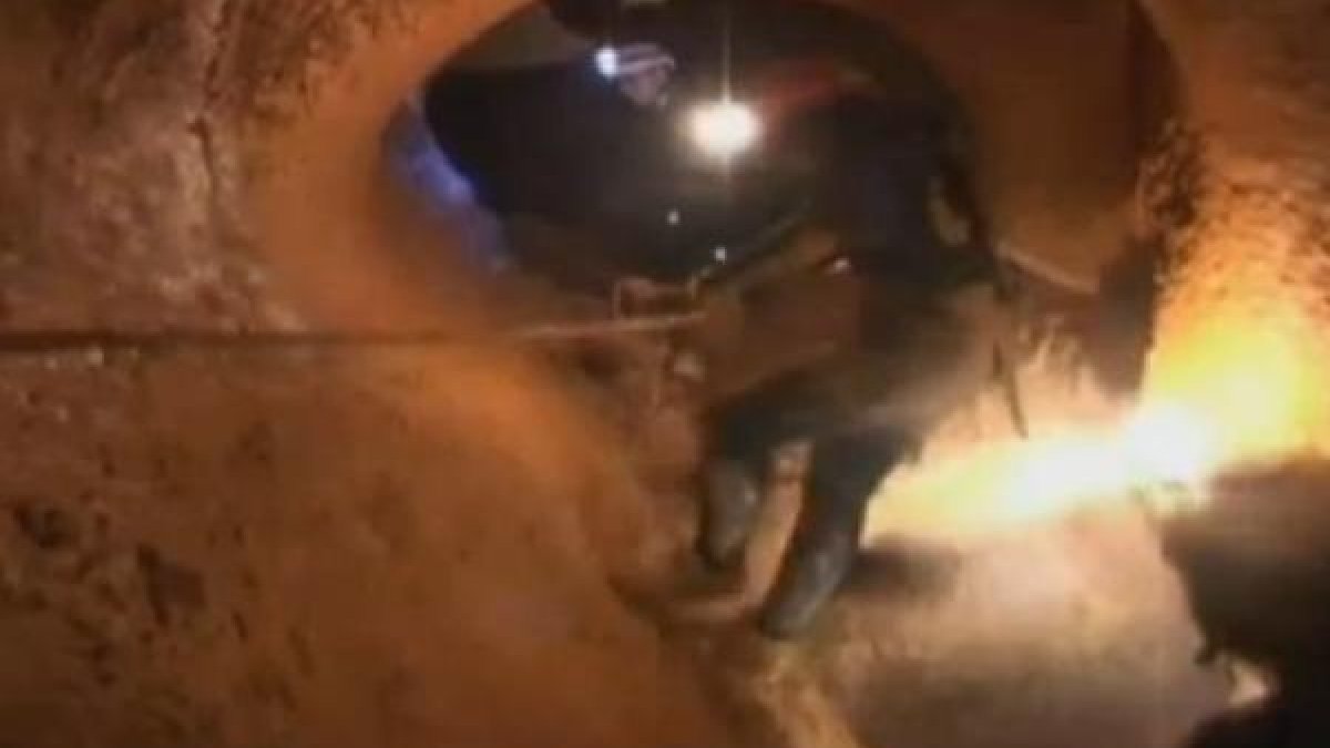 La Gendarmería marroquí comenzando el rescate