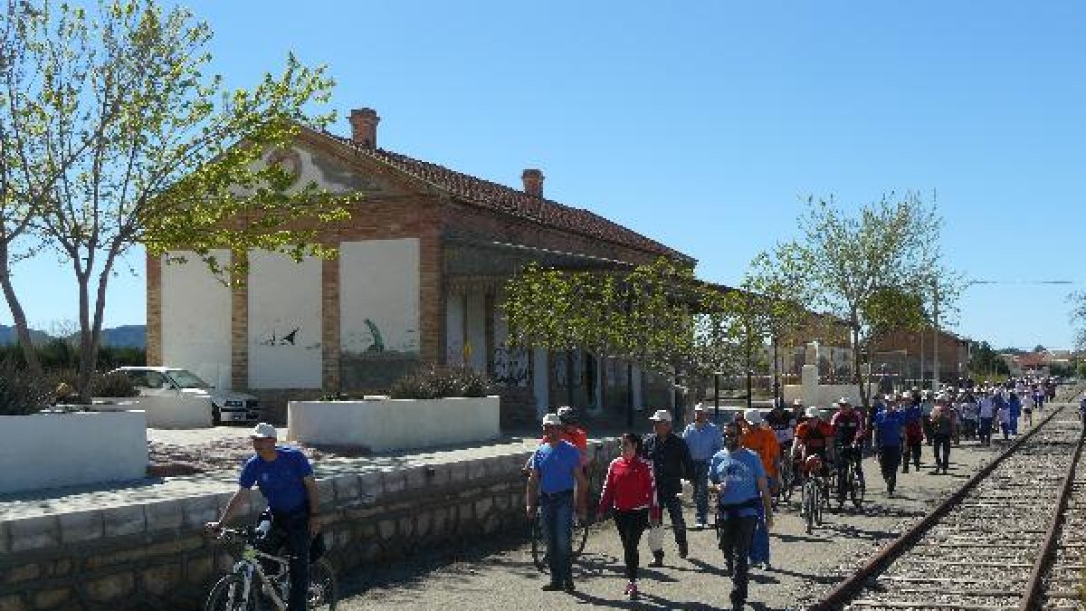 La primera excursión en el nuevo sendero