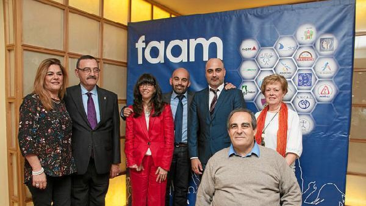 Equipo directivo de la Federación de Asociaciones de Personas con Discapacidad.