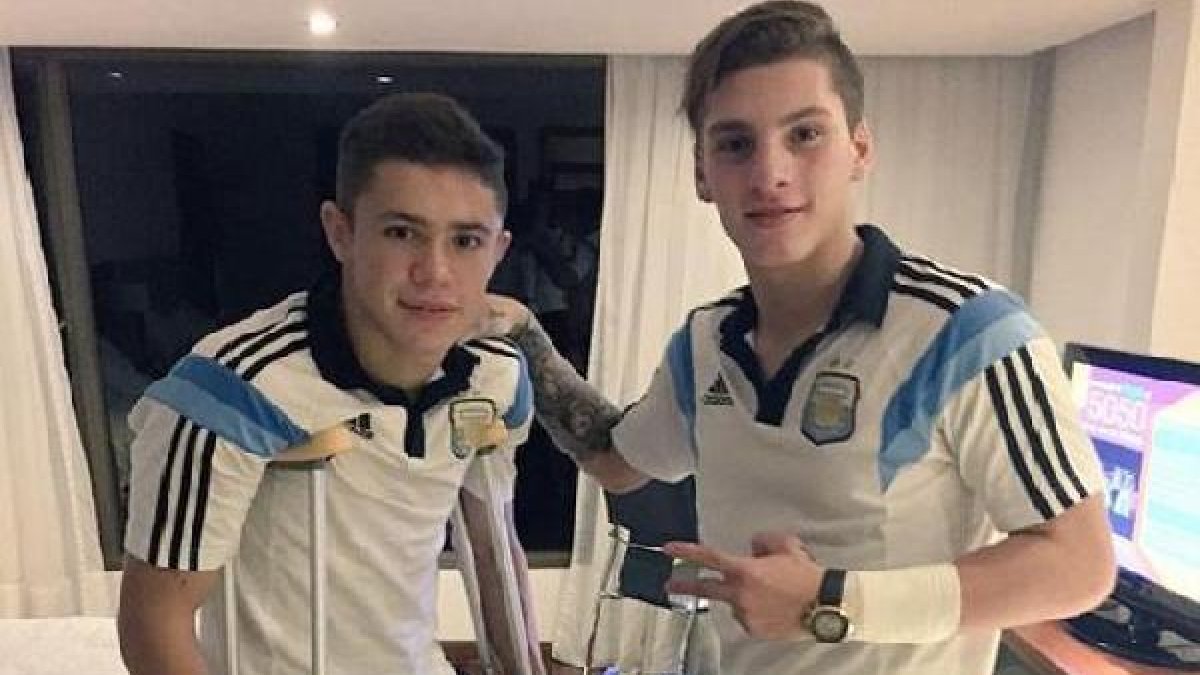 El jugador, con mulestas tras sufrir el accidente.