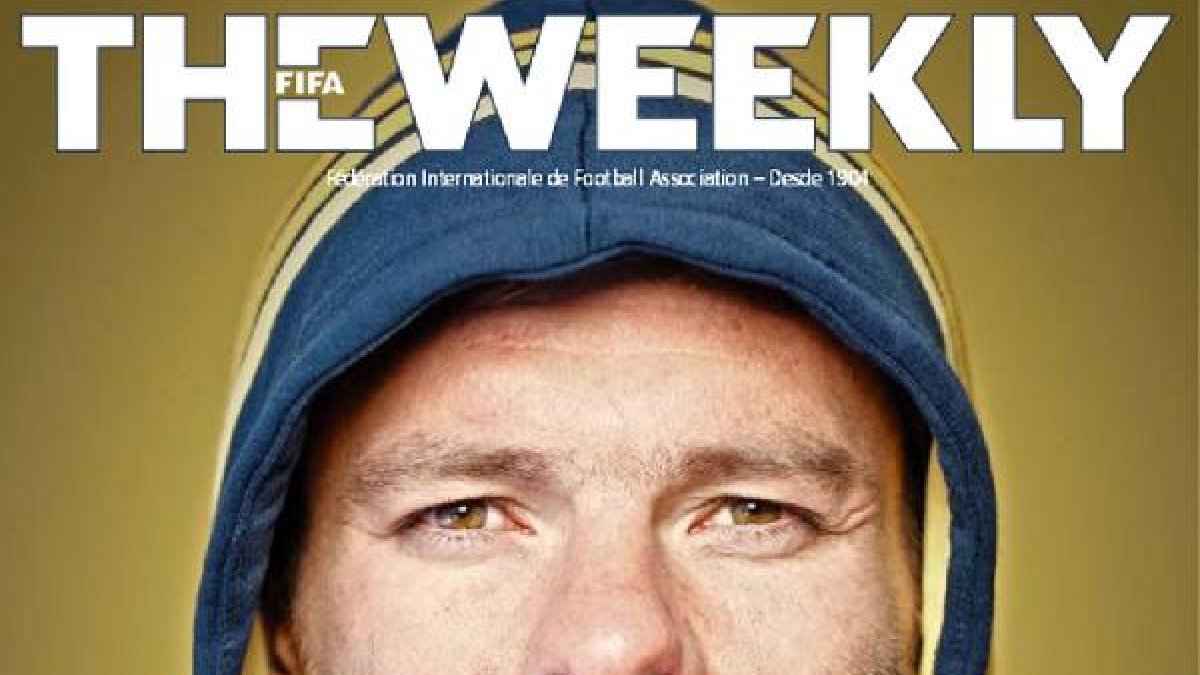 Xabi Alonso, portada de una revista.