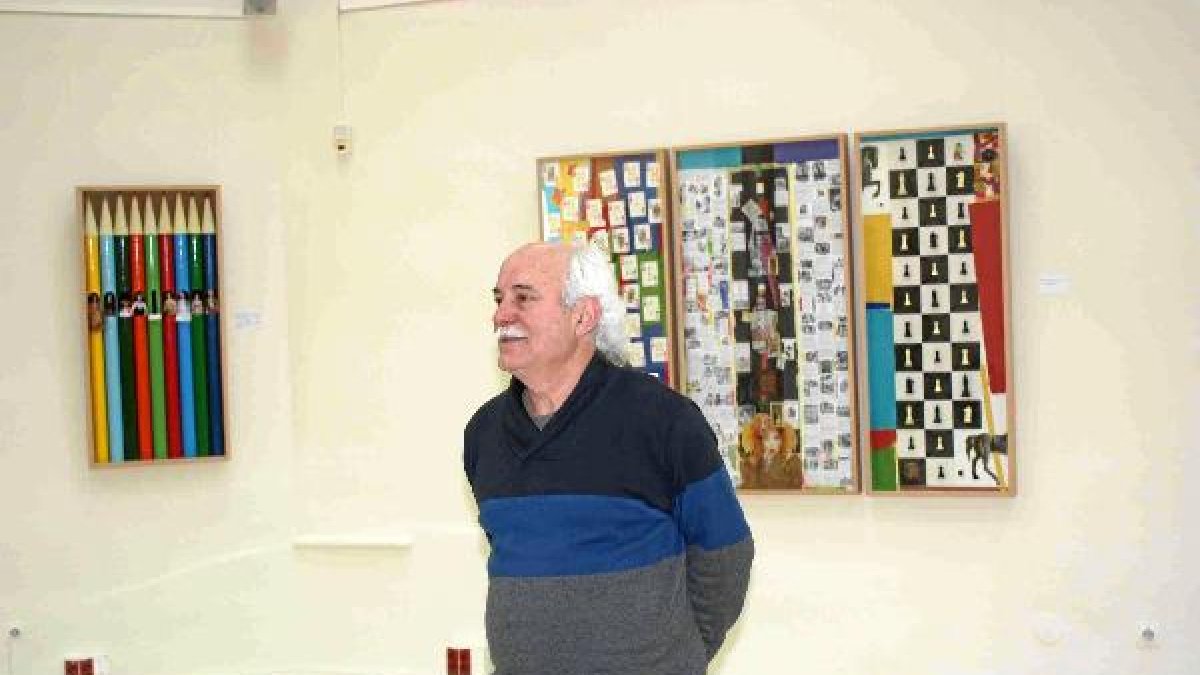 Antonio Egea expone desde ayer en la Villaespesa.