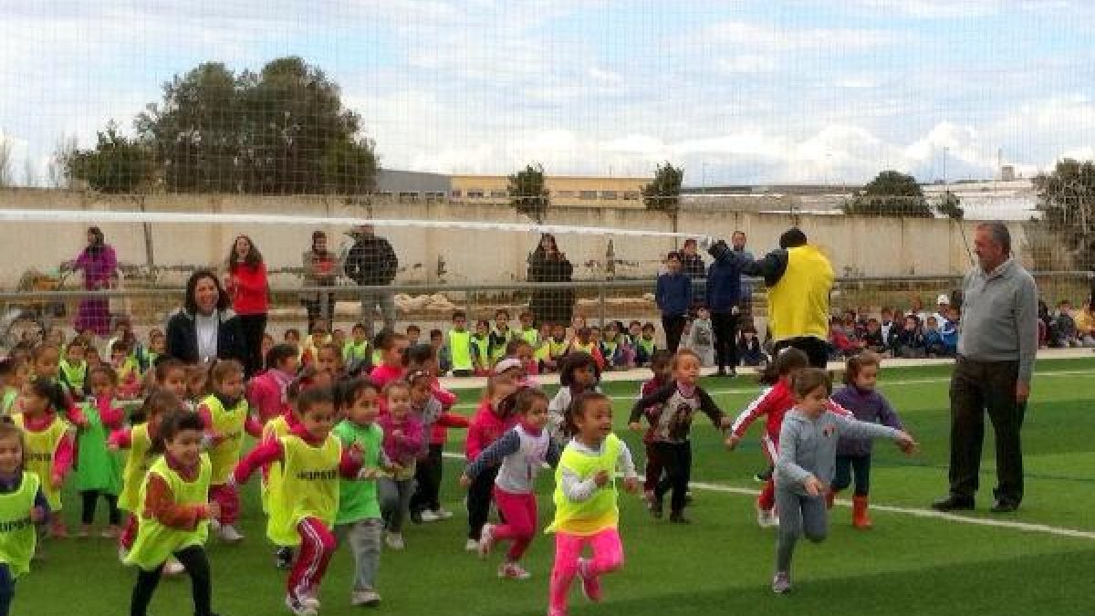 La carrera intercentros en Las Norias.