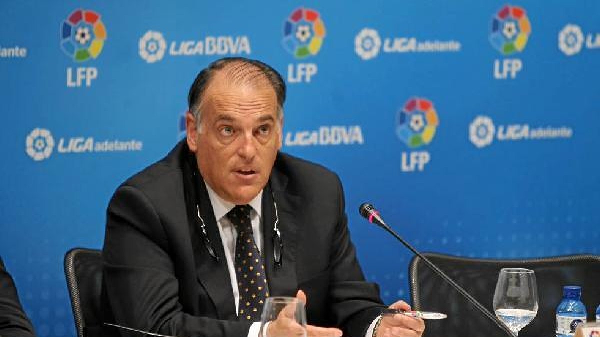 Javier Tebas manda un aviso a aquellos que no cumplan las normas.
