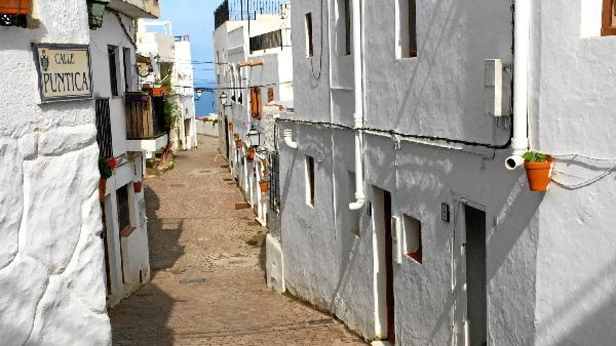 Calle Puntica, una en las que se ha actuado.