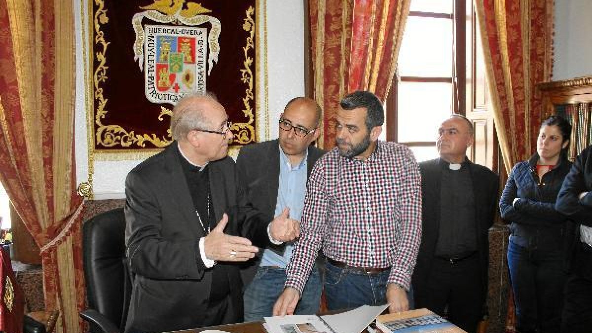 El estudio ya se ha presentado al obispo, Adolfo González, en su visita al pueblo.
