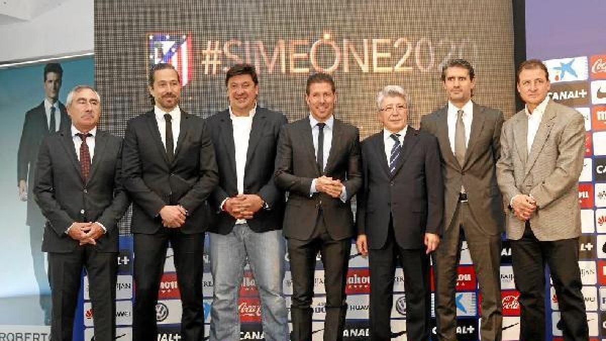 La renovación de Cholo Simeone hace felices a los atléticos.